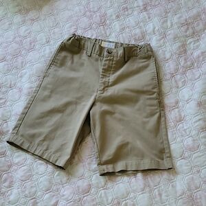 Kids' Flat Front Khaki Shorts - Neutral Tan